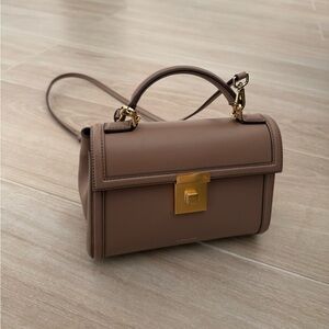 Demellier London ‘The Paris’ Dark Sand Bag